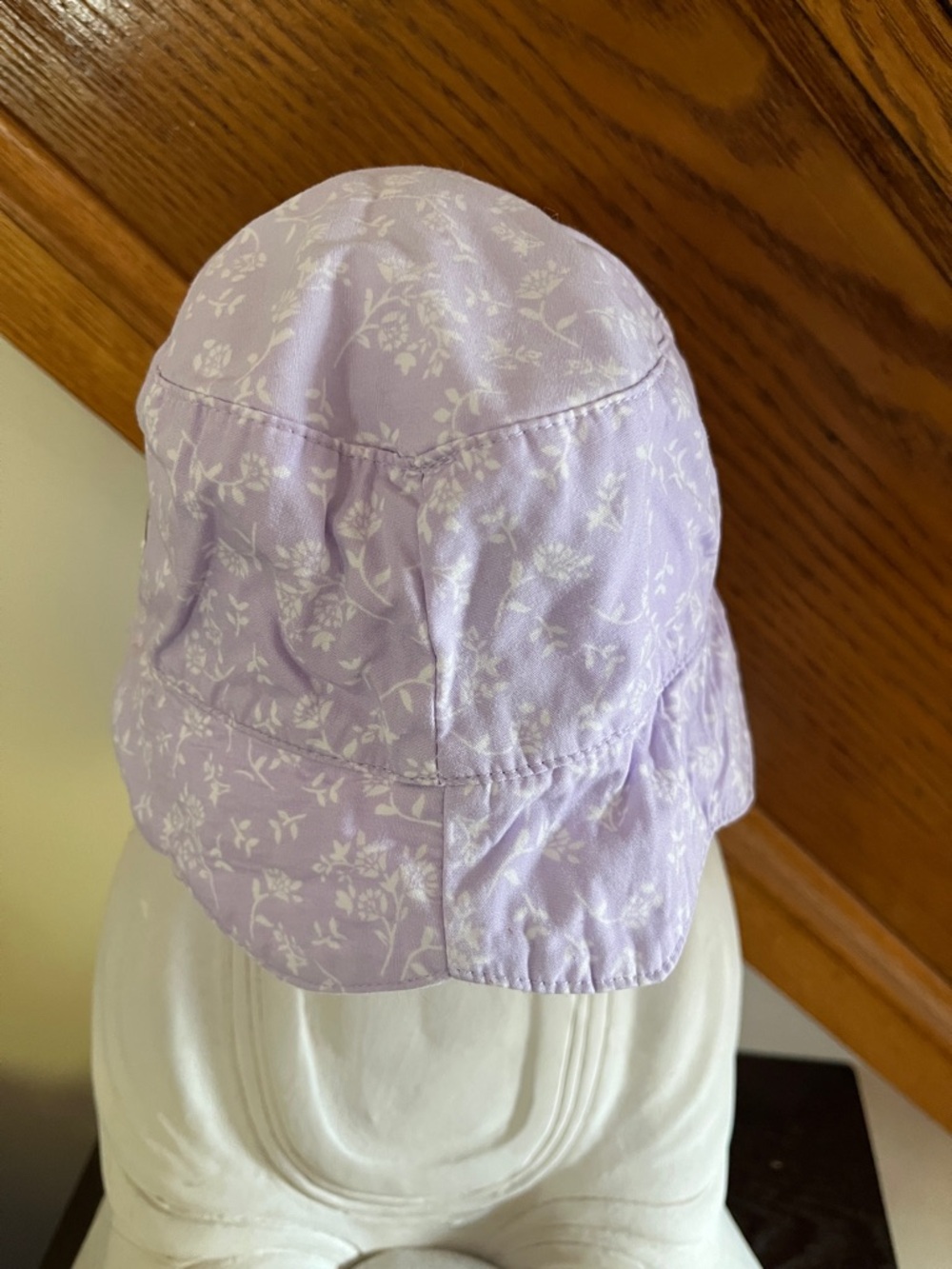 Lavender Floral Classic Pooh Sun Hat for Kids - Picture 5 of 13